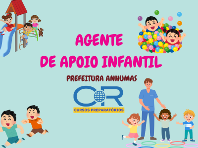 Apostila de Agente de Apoio Infantil - Anhumas